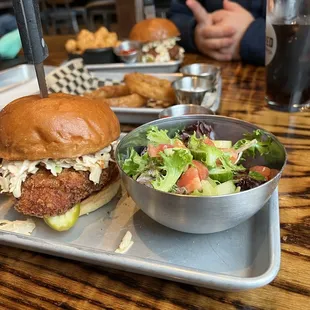 Fried chicken sandwich