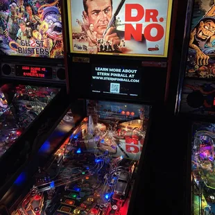 James Bond themed pinball machine