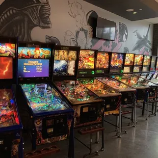 Pinball machines