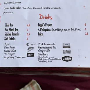 Non-alcoholic Drinks