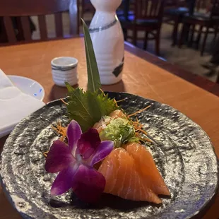 Salmon Belly sashimi