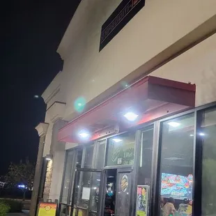 Outside signage for Taproom 120