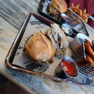 Steak and Cheese Sandwich