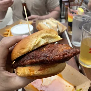 Nashville Hot Chicken Sandwich