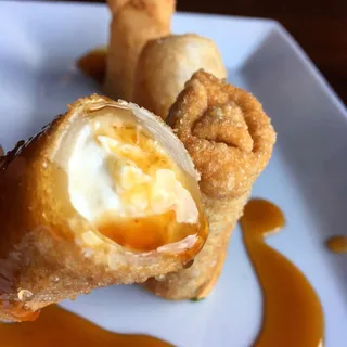 Crab Rangoon Egg Rolls