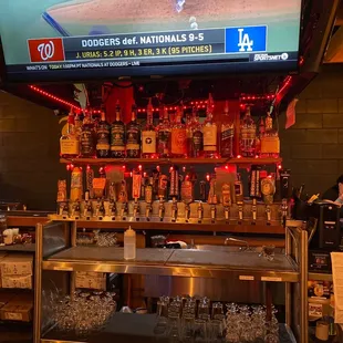 a baseball game being played on tv