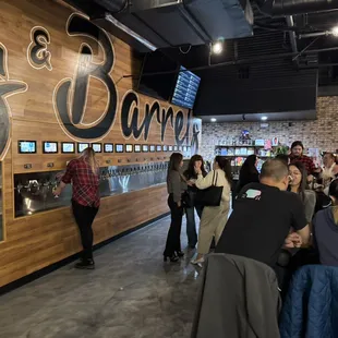 Mingle and pour your own craft beers!