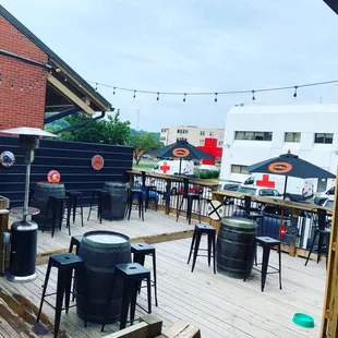 Our out door patio