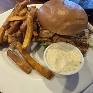 Blackened Fish Sandwich