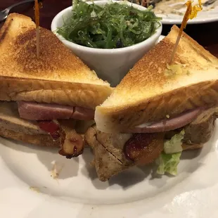 Texas Toast Club Sandwich
