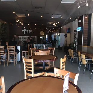 the view when you first go into the restaurant