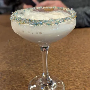 Sugar Cookie Martini. Hint of Almond and full of DELICIOUSNESS