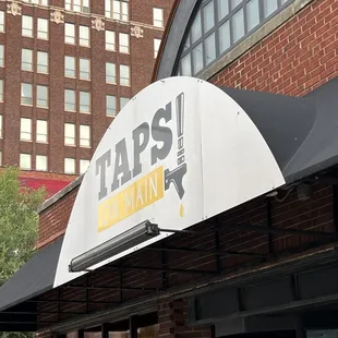 Amazing spot for what's on tap &amp; great sightlines!