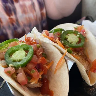 My friend&apos;s fish tacos