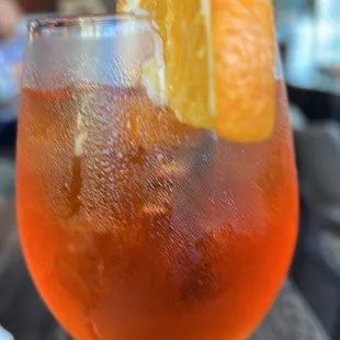 They make an excellent Aperol Spritz!