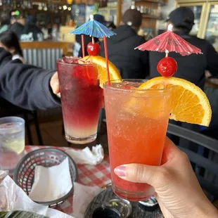 Lychee sangria and nafrada osa