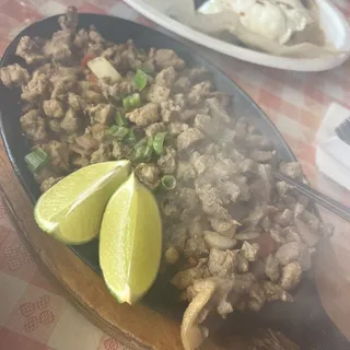 Pork Sizzling Sisig with Pig Ears