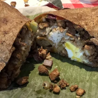 California Chicken SISIG Burrito