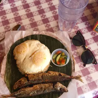 Fish Galunggong (GG) Silog