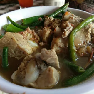 Tamarind Sour Pork Ribs Soup / Sinigang Na Tadyang Nang Baboy