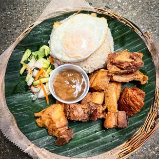 Pork Lechon Kawali Silog