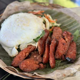 Pork Longsilog Plate