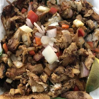 Fish Sizzling Bangus Sisig
