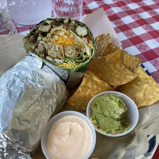 California Pork Sisig Burrito