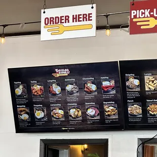 Front counter