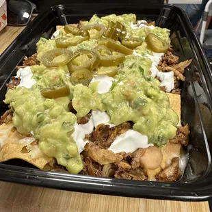Al pastor SUPER NACHOS