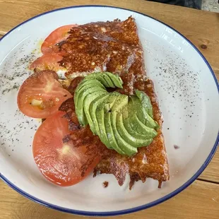 Crispy Cheese Omelette