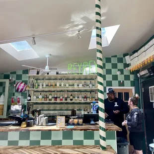 bar before the restaurant