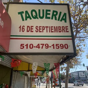 a sign for a mexican restaurant