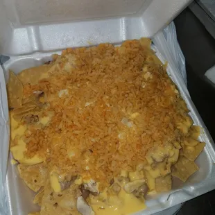 Nachos w/ or w/o meat