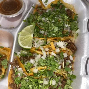 Birria tacos