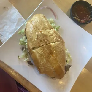 Grilled Steak Torta