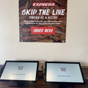Can't wait in line ? Order here or ahead and get your food Express.