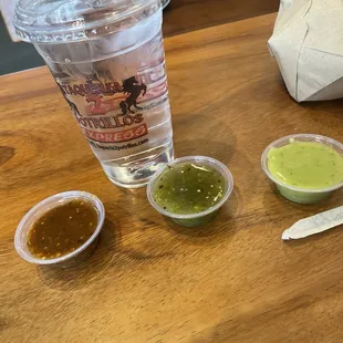 Water and salsas