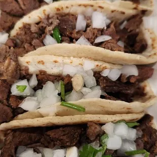5 asada tacos