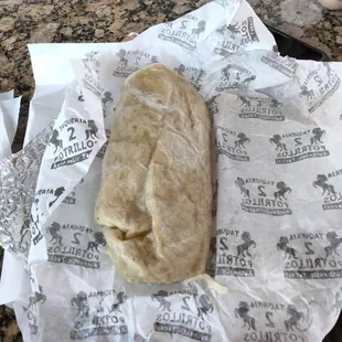 Hubby got Bean and cheese burrito but they overcharged me by 3.50 had to go back and tell the cashier.