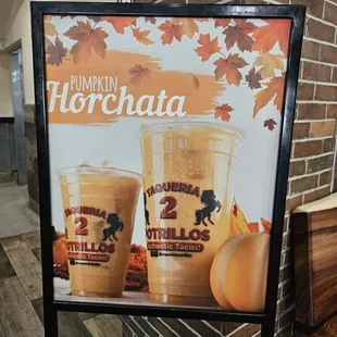 Pumpkin  horchata