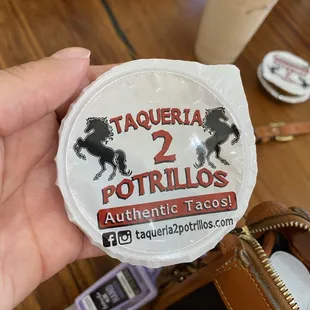 Front view of hot sauce, like the way they package these