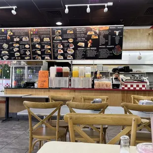 interior, sushi and sashimi