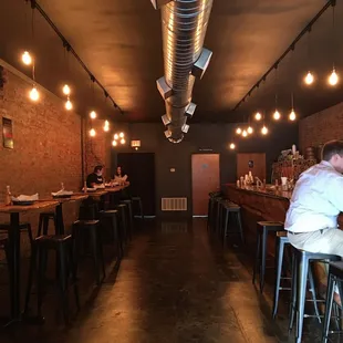 Inside view from the door