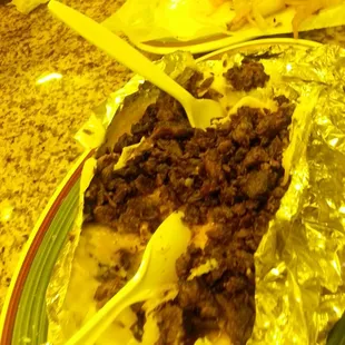 a plate of food