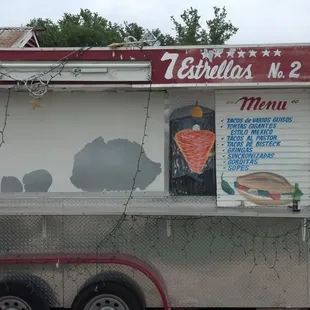 pizza, outside
