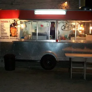 this is when we first starded our business! our first TACO STAND!