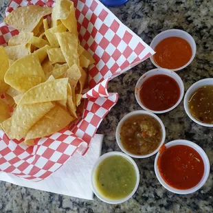 Best Salsa bar in Denver. Hands down!