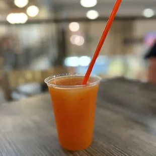 Mango strawberry margarita