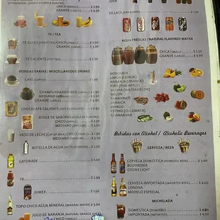 Menu pg 6